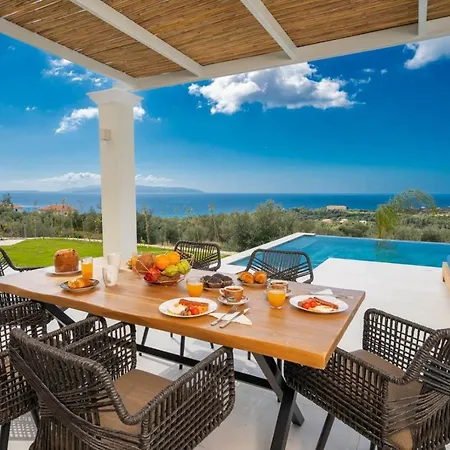 Natural Stone Kefalonia Villa Muszáta