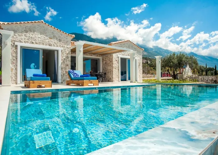Natural Stone Kefalonia ヴィラ トラペザキ